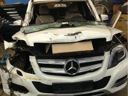 Mercedes GLC до кузовного ремонта