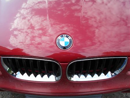 Капот BMW X3 после покраски