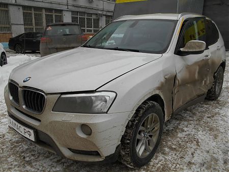 BMW X3 до кузовного ремонта