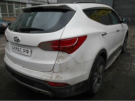 Hyundai Santa Fe после замены крышки багажника