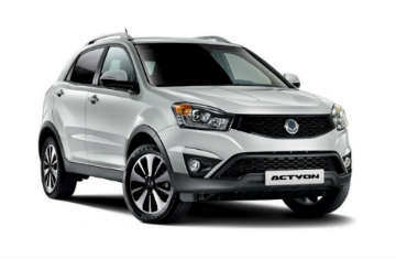 покраска ssangyong actyon