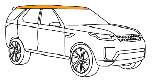 покраска крыши land rover discovery