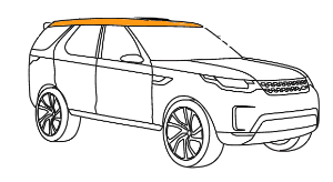 покраска крыши land rover discovery sport
