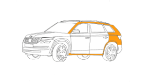 покраска кузова skoda kodiaq