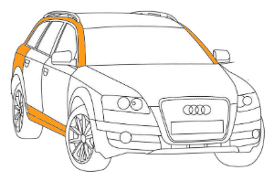 покраска кузова audi q5