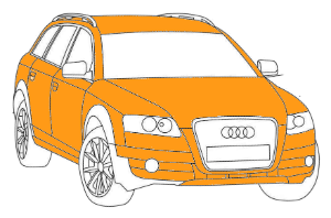 полная покраска audi q5